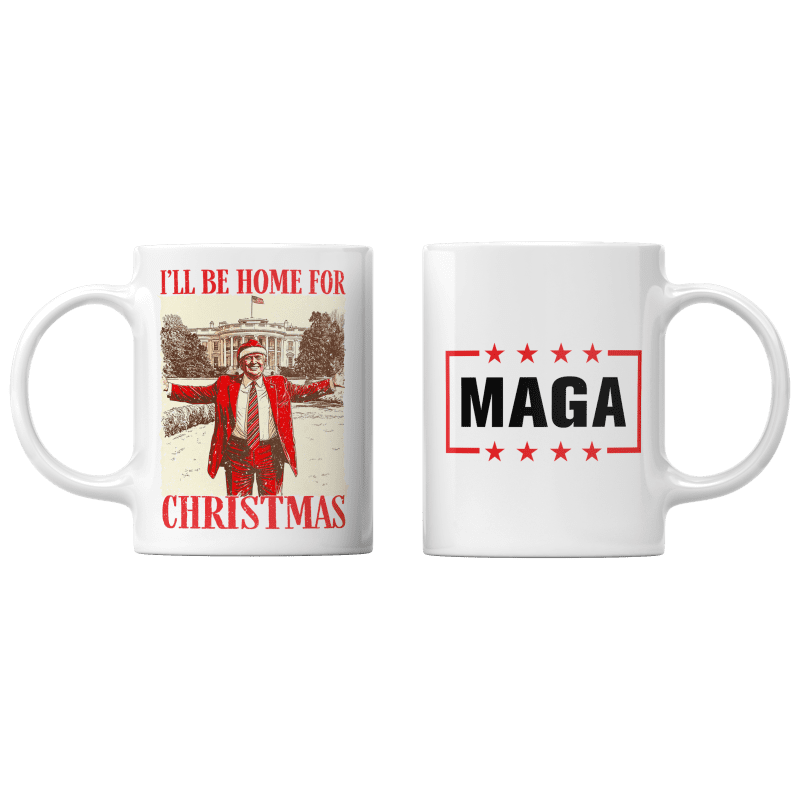 I llbehomeforChristmasMUGMOCKUPwhite