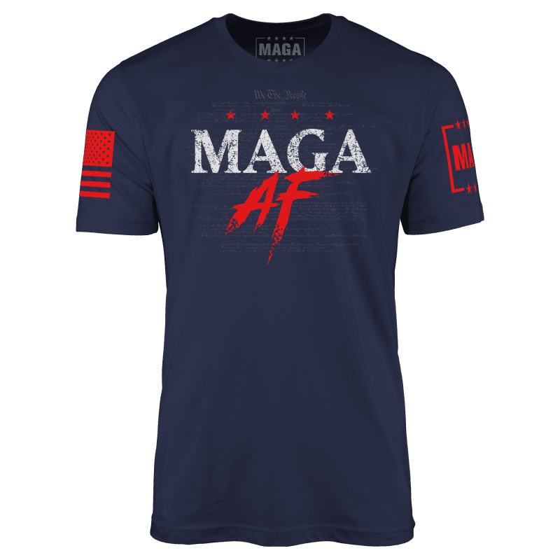 MAGA AFMens Tees activewear Augusta 790 navy