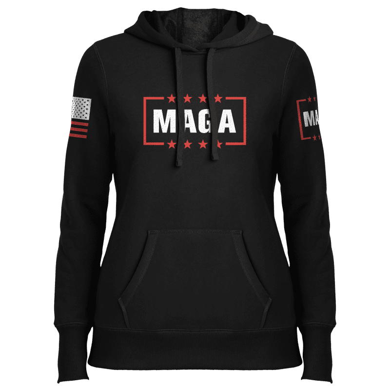 MAGA LOGO SHIRTladies hoodie black