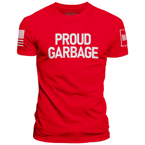 PROUDGARBAGEmensteered front