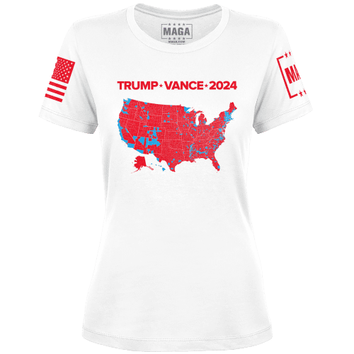 TrumpVance2024ElectoralMap LADIESTEEWhite front