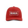 Adjustable Snapback Trucker Cap / Red MAGA Hat maga trump