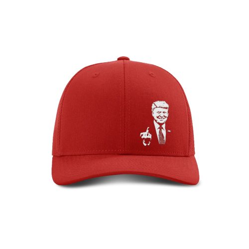 Adjustable Snapback Trucker Cap / Red Trump 