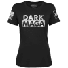 Black / XS Dark MAGA Ladies maga trump