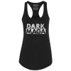 Black / XS Dark MAGA Racerback Tank Top maga trump