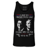 Black / XS I Like My Presidents Tank maga trump