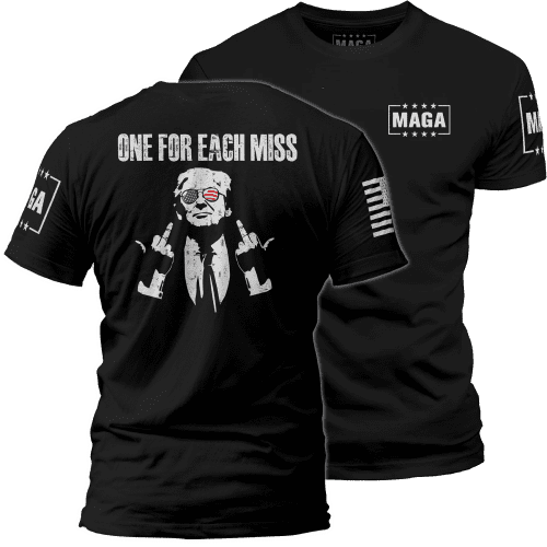 Black / XS One for Each Miss maga trump