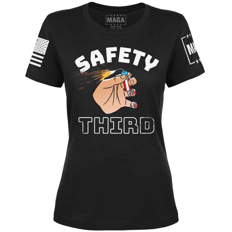 Safety Third Ladies Tee maga trump