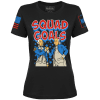 Black / XS Squad Goals Ladies Tee maga trump