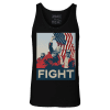 Black / XS Trump Fight Iconic Tank Top maga trump