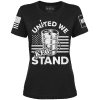 Black / XS United We Stand Ladies Tee maga trump