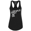 Black / XS We The People Hand Gun Ladies Racerback Tank maga trump