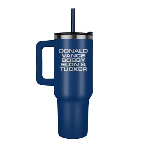 Blue Team Save America 40oz Tumbler maga trump