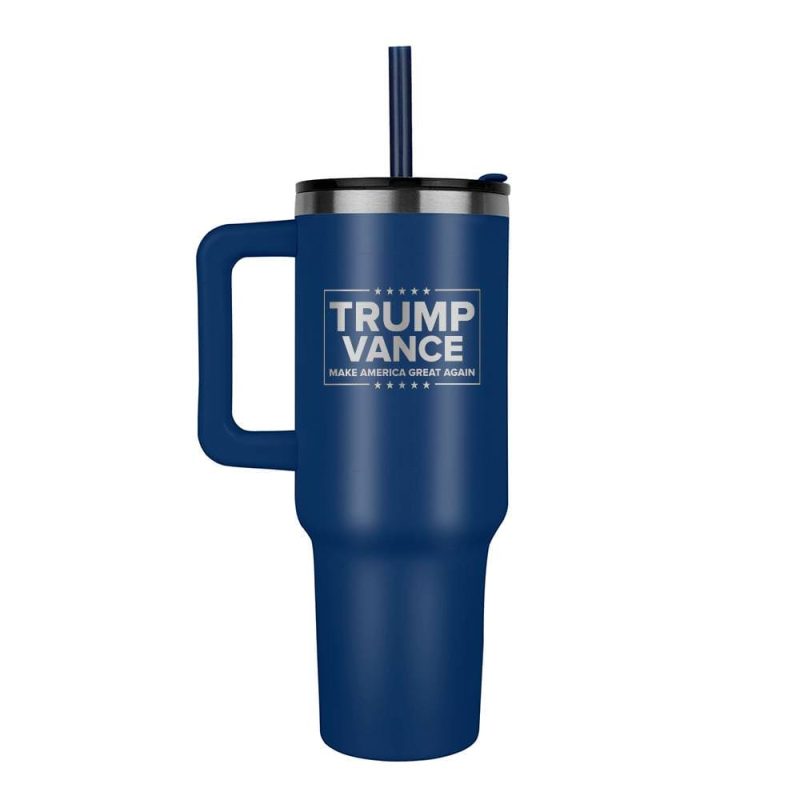 Blue Trump Vance 40oz Tumbler maga trump