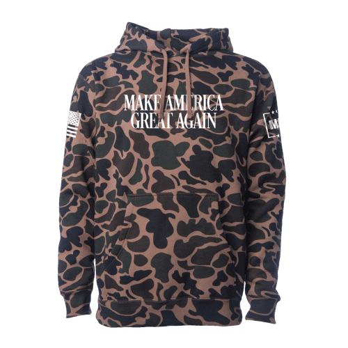 Duck Camo / XS Make America Great Again Camo Edition Hoodies maga trump