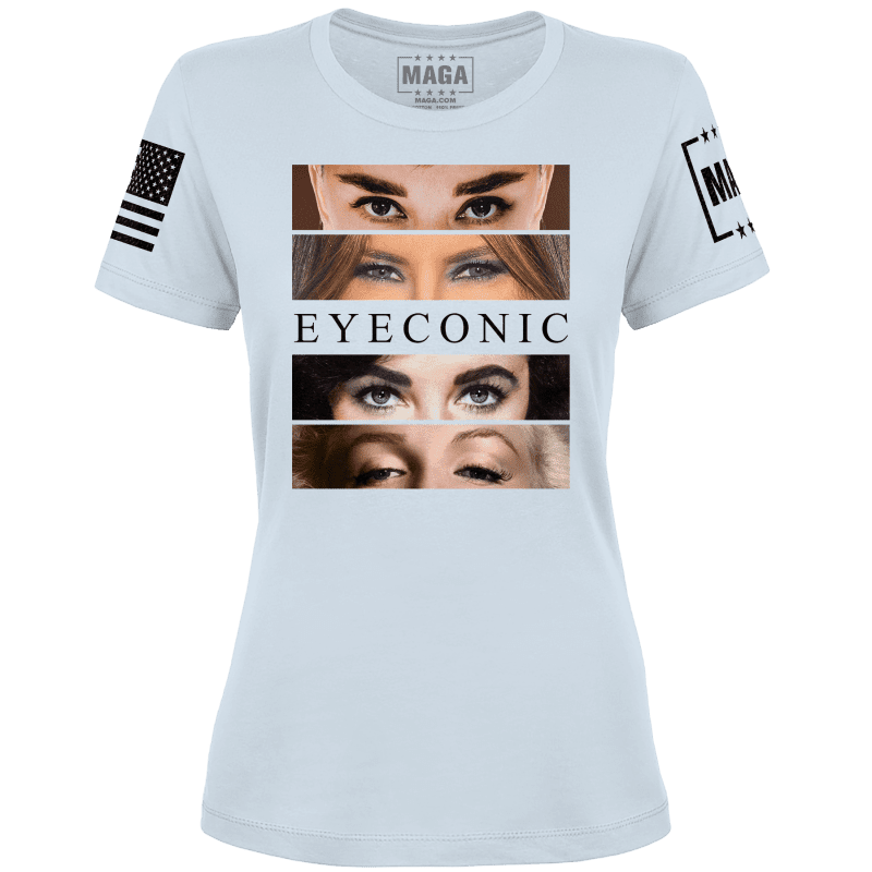 eyeconicladies tee light blue