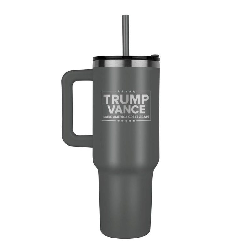 Gray Trump Vance 40oz Tumbler maga trump