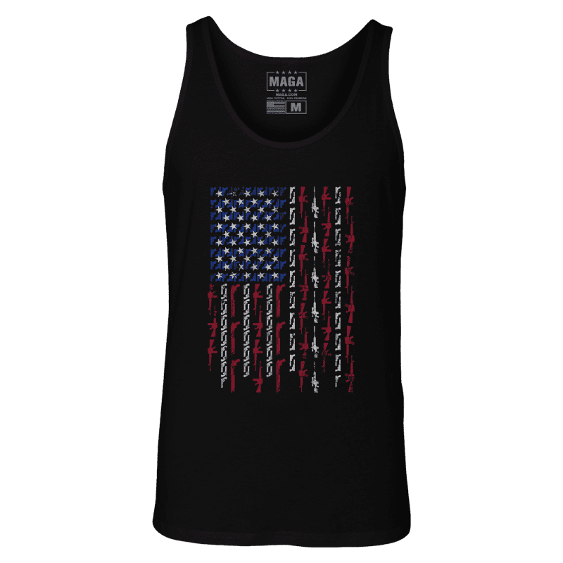 gun flagmens tank black