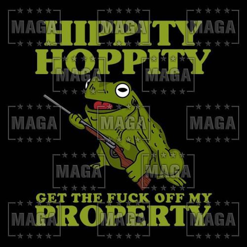 hippity hoppity maga trump 33797550407857