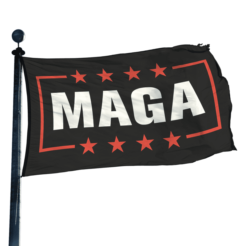 maga black flag double sided maga trump 33947996258481