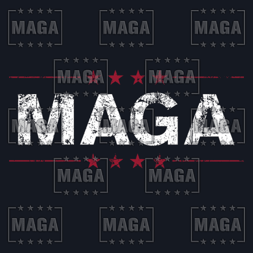 maga ladies racerback tank navy blue maga trump 34090852188337