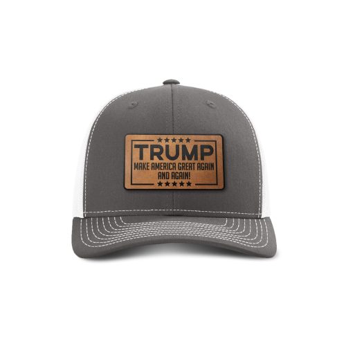 Make America Great Again and Again V2 Trucker maga trump