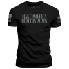 Men's Shirt / Black / XS Make America Healthy Again Blackout Edition maga trump