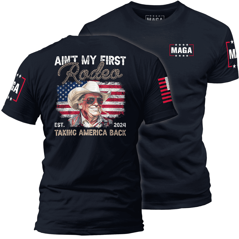 Midnight Navy / XS Ain't My First Rodeo maga trump