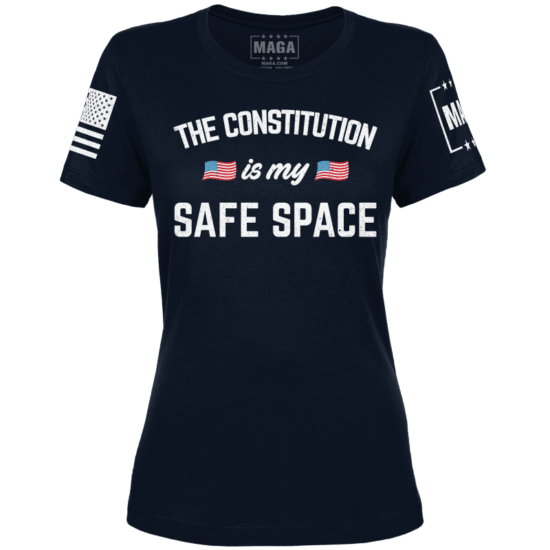 My Safe Space Ladies Tee maga trump