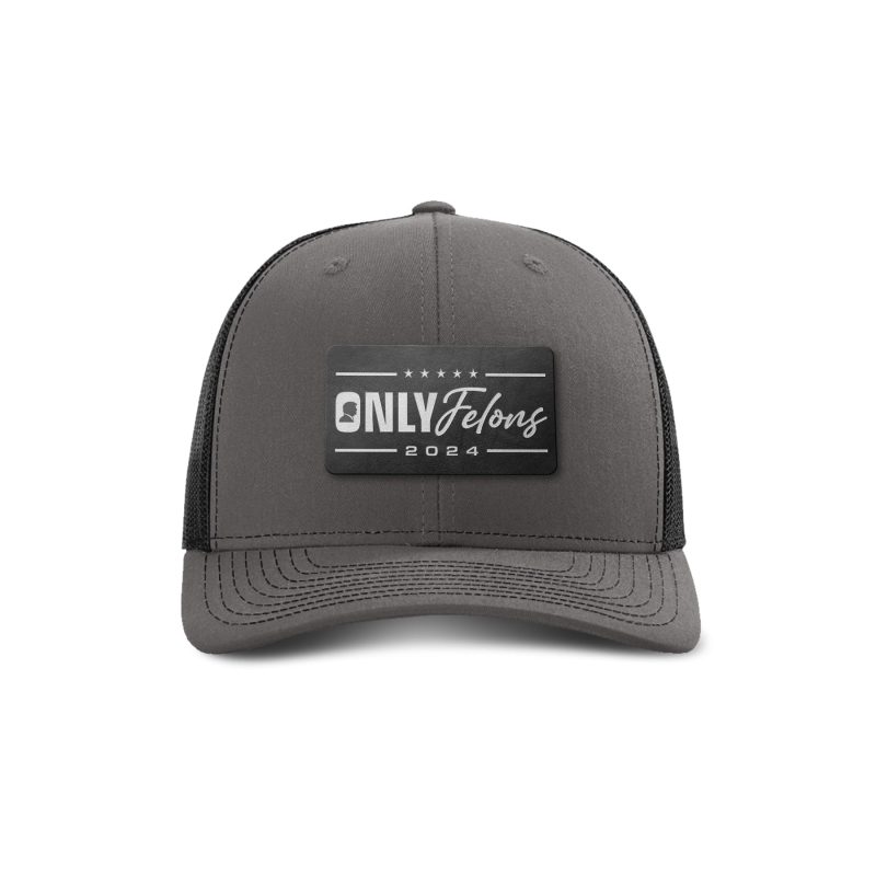 only felons 2024 trucker hat maga trump 35996436365489