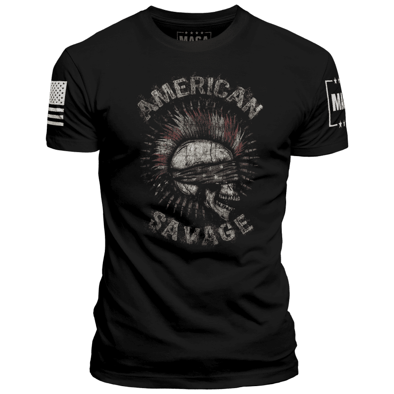 Premium Soft Shirt / Black / XS American Savage maga trump