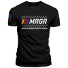 Premium Soft Shirt / Black / XS MAGA Nascar maga trump