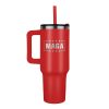 Red MAGA 40oz Tumbler maga trump