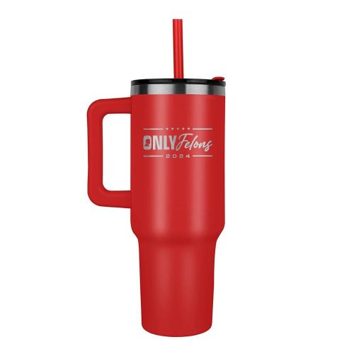 Red Only Felons 40oz Tumbler maga trump