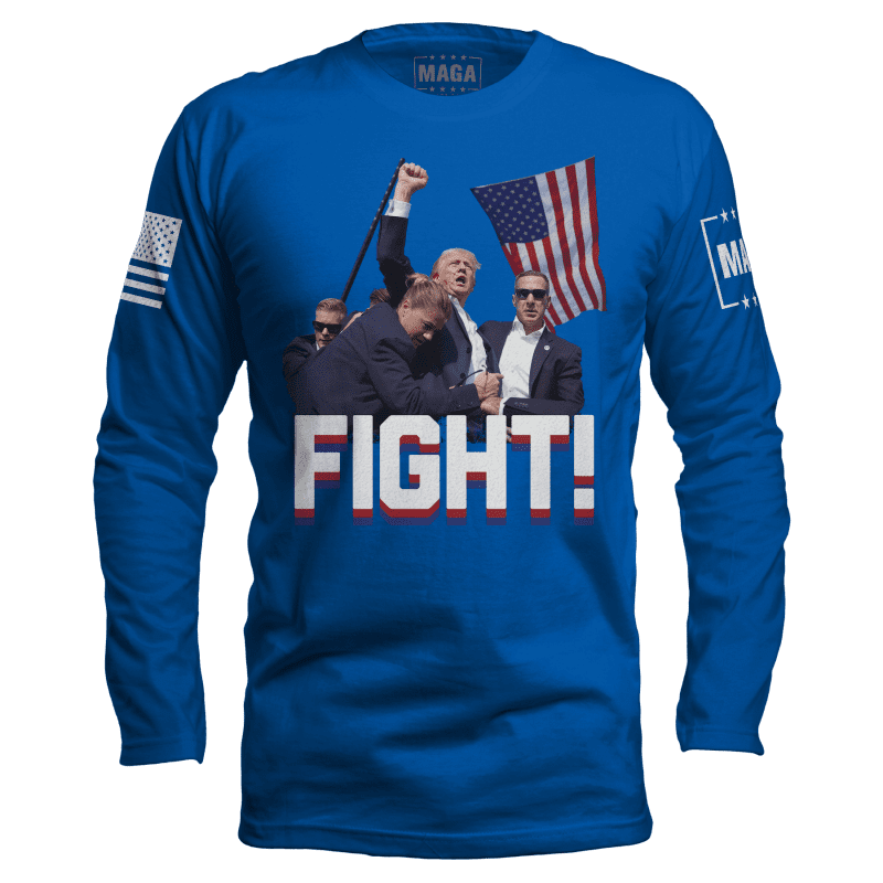 Royal / S Trump Fight Long Sleeve maga trump