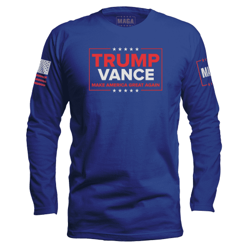 Royal / S Trump Vance - MAGA Long Sleeve maga trump