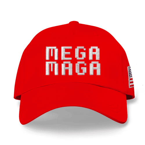 S/M Mega MAGA Stretch-Fit Hat maga trump