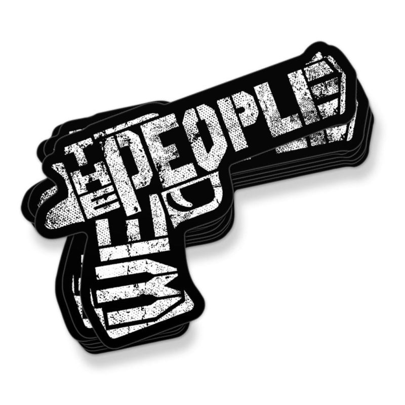 sticker decal we the people gun sticker maga trump 35092669759665