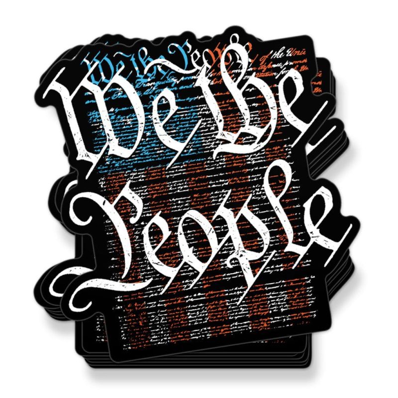 sticker decal we the people sticker maga trump 35092674707633