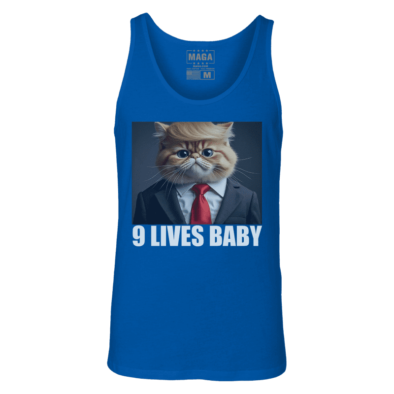 True Royal / XS 9 Lives Baby Tank Top maga trump