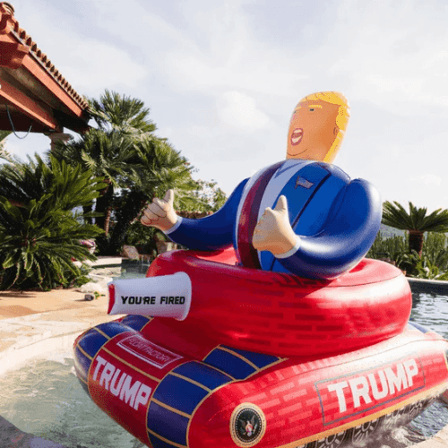 trump tank water blaster pool float winter sled maga trump 34806121463985