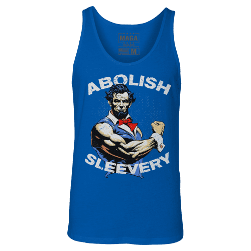 Ultra Heavy Tank Top / Royal / S Abolish Sleevery Tank maga trump