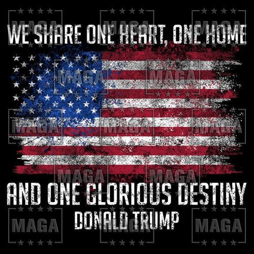 we share one heart maga trump 34670543274161