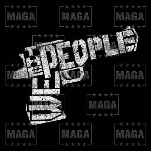 we the people hand gun ladies racerback tank maga trump 35020755468465