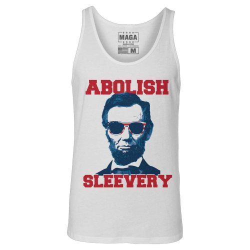 White / XS Abolish Sleevery Tank Top maga trump