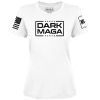 White / XS Dark MAGA V6 Ladies maga trump