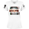 White / XS First Lady Retro Ladies Tee maga trump