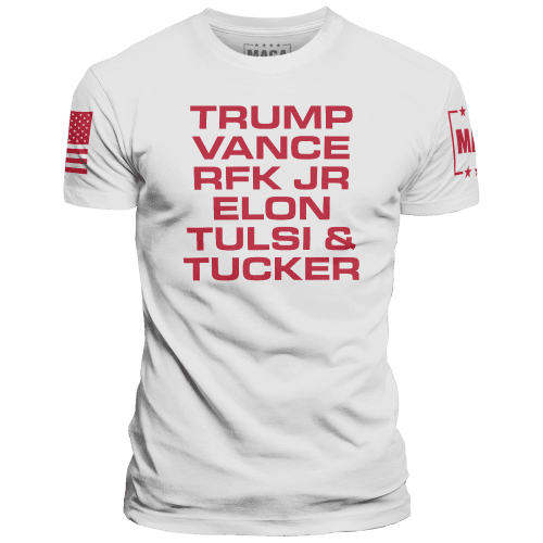 White / XS Team Save America maga trump