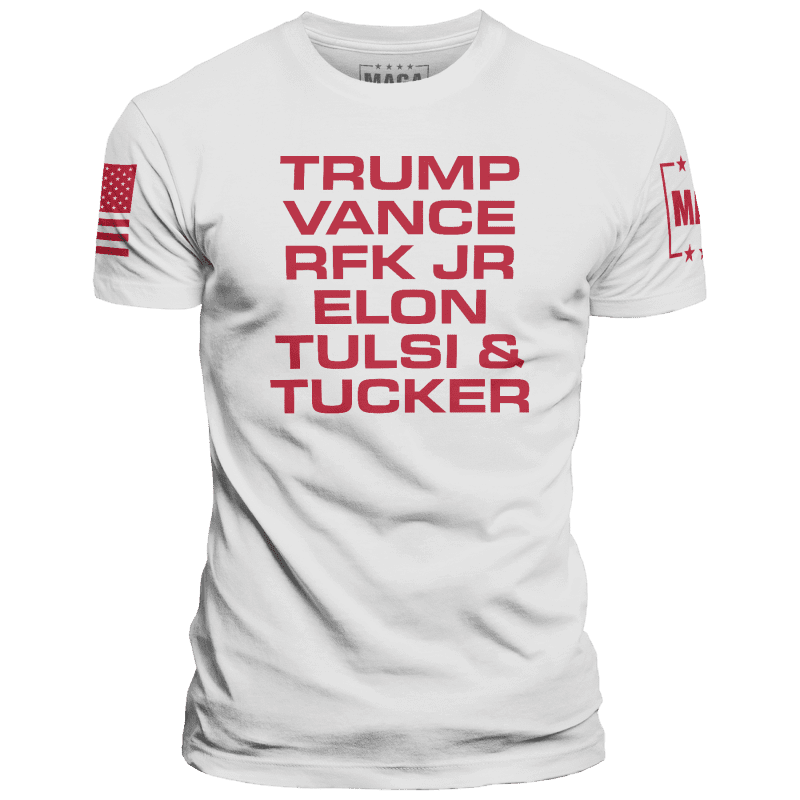 White / XS Team Save America maga trump