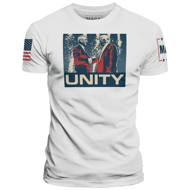 White / XS Unity Iconic maga trump